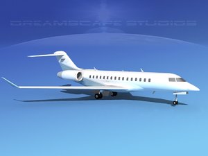 3ds global express bombardier 8000