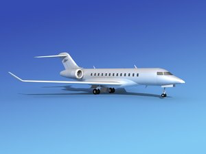 3d 3ds turbines bombardier global express