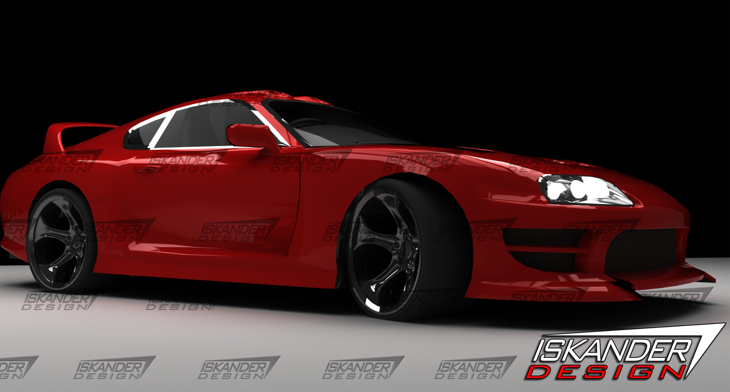 toyota supra 3d max