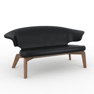 munich classicon sofa 3d model