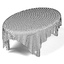 table oval 3d 3ds