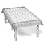3d 3ds tables tableclothes rectangular