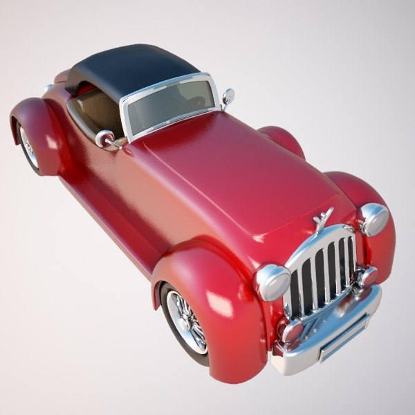 Free 3d Model Old Antique Car - Antique Cars Blog