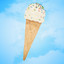 3d ice cream cone model