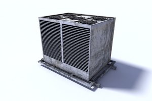 air conditioner 3d model