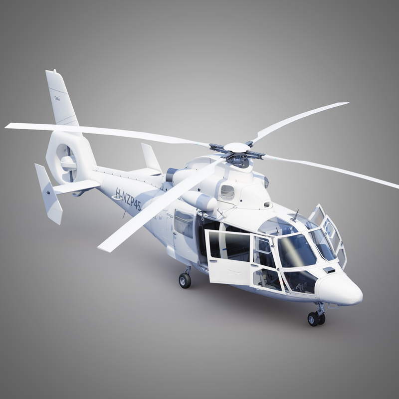 3dsmax eurocopter 365 as365