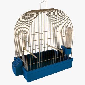 birdcage bird cage 3d model