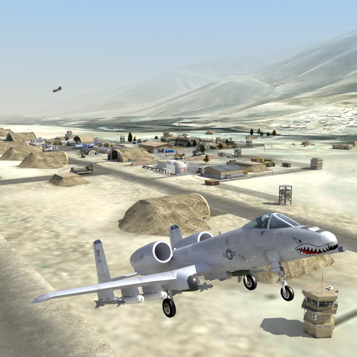 military airbase bunkers max