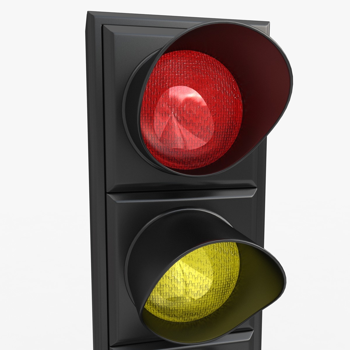 3d traffic light set model