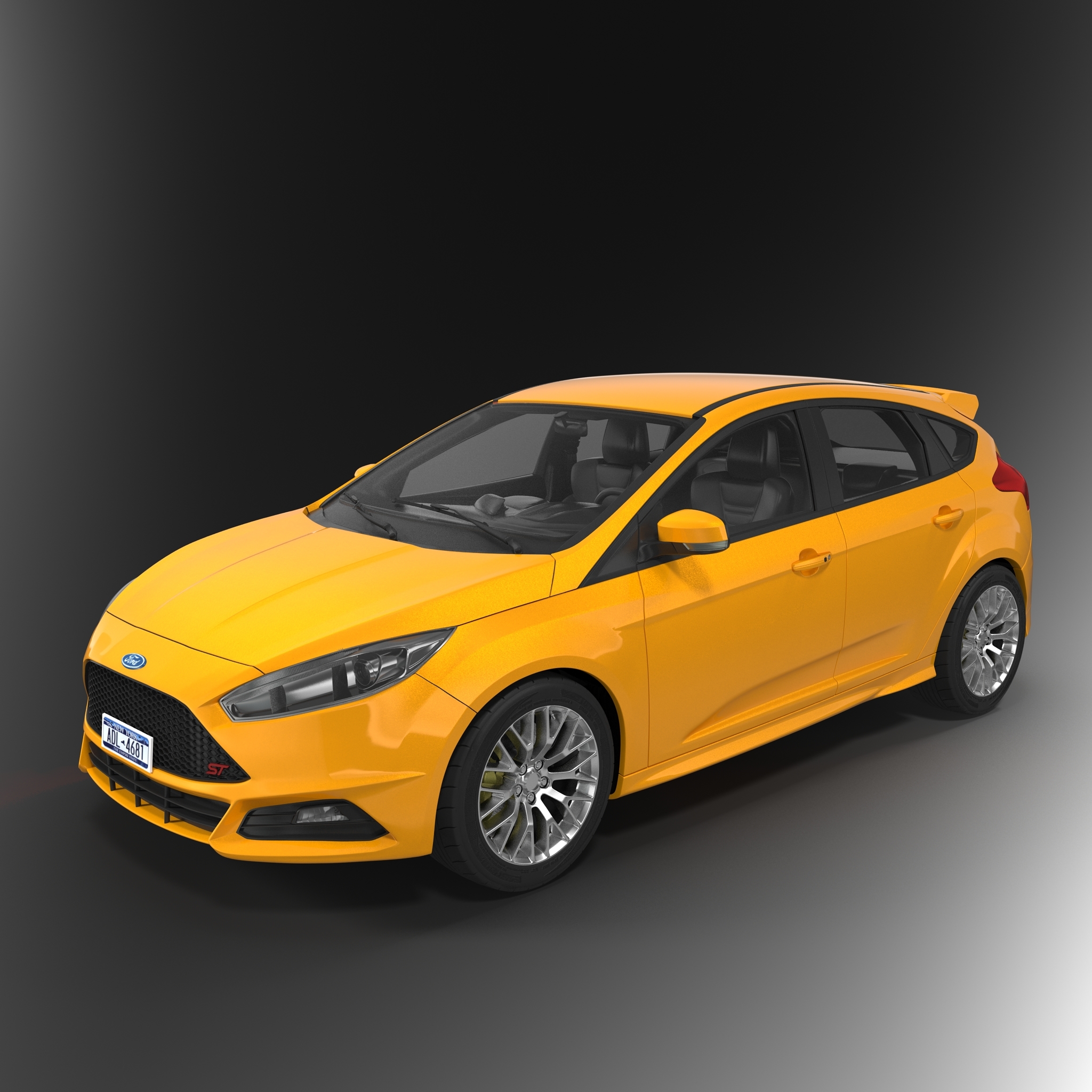 Ford Focus St 2015 Without Interior