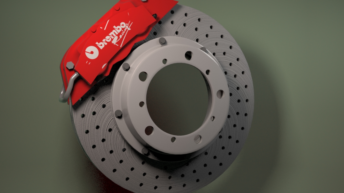 brembo brake 3d model