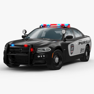 3ds max dodge charger 2015 police