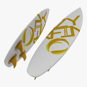 3d surfboard board