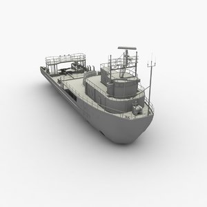 3d anchor handling tug supply model