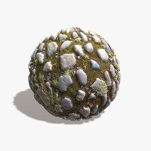 Mossy Cobblestones Texture