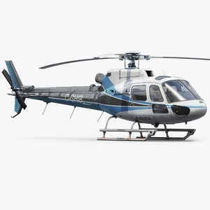 eurocopter h125 3d model
