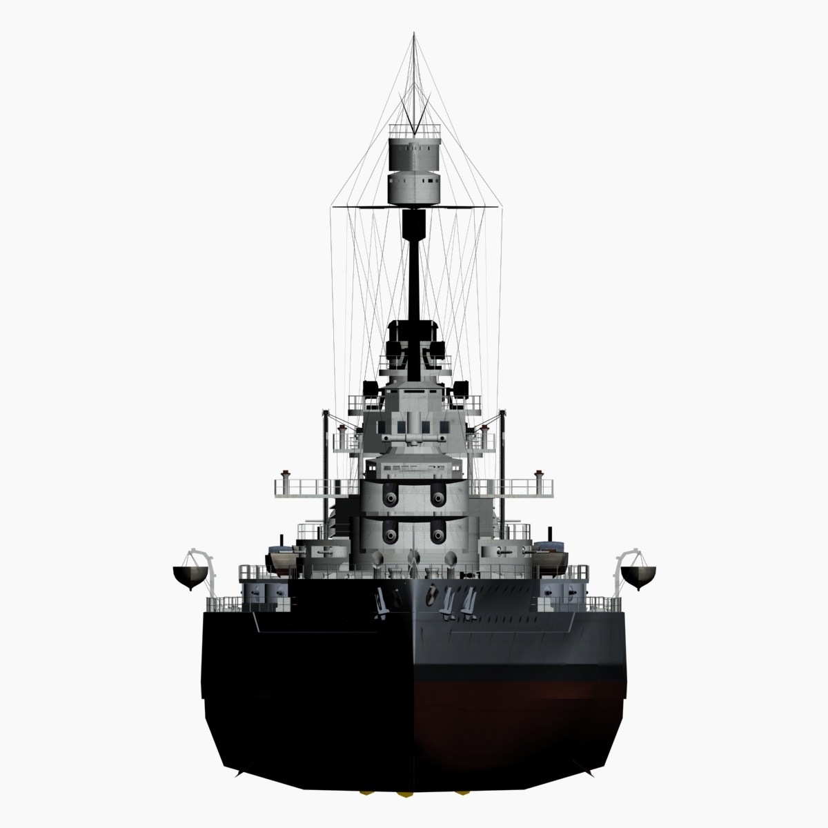 dreadnought battleship koenig class 3d max