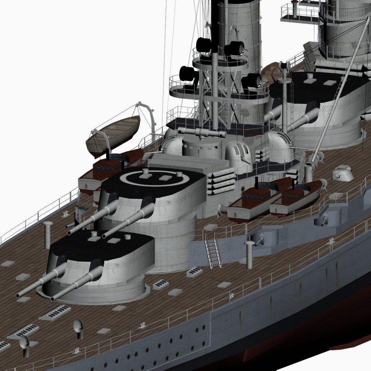 dreadnought battleship koenig class 3d max