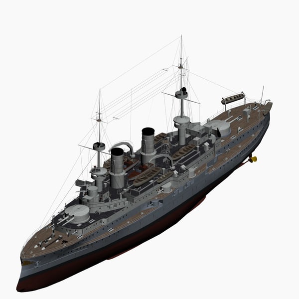 戦艦ヴィッテルスバッハクラス帝国ドイツ海軍3dモデル Turbosquid