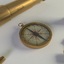 navigational sextant spyglasses magnifying glass 3d model