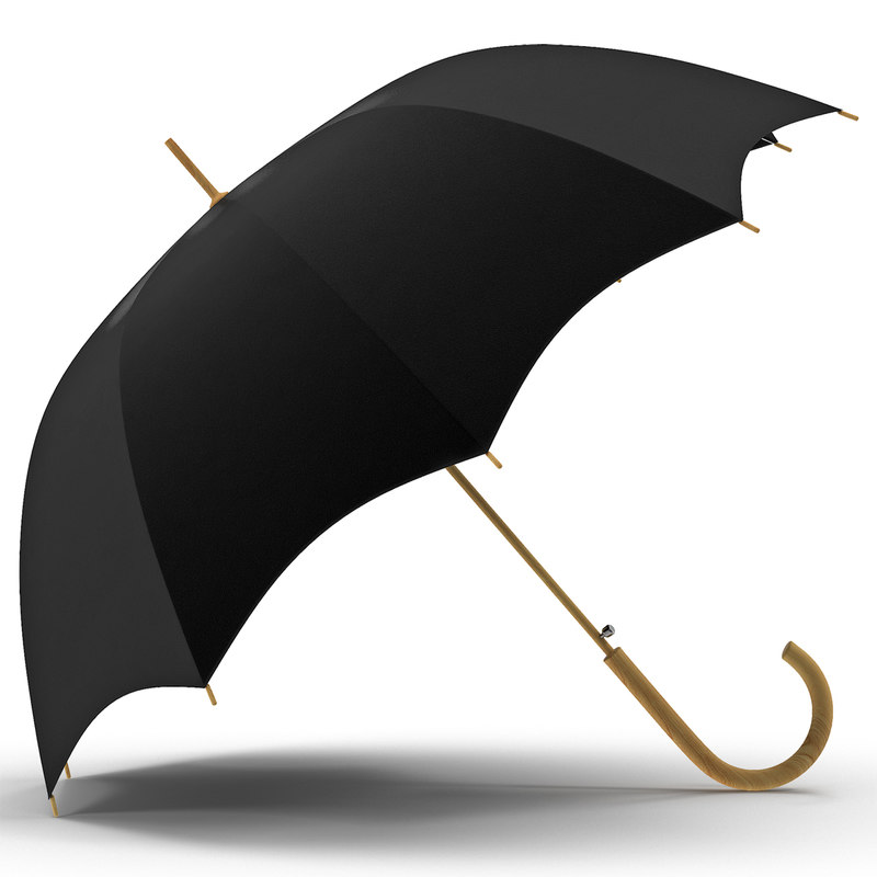 Download open umbrella 3d model