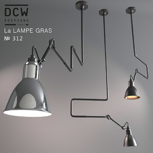 3d modern chandelier la lampe model