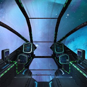 sci-fi spaceship cockpits - 3ds