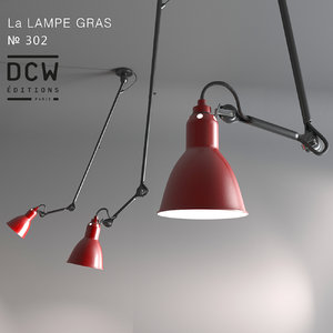 3d model chandelier la lampe gras