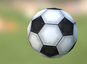 soccer ball 3d fbx