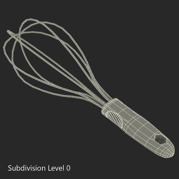 balloon whisk 3d max