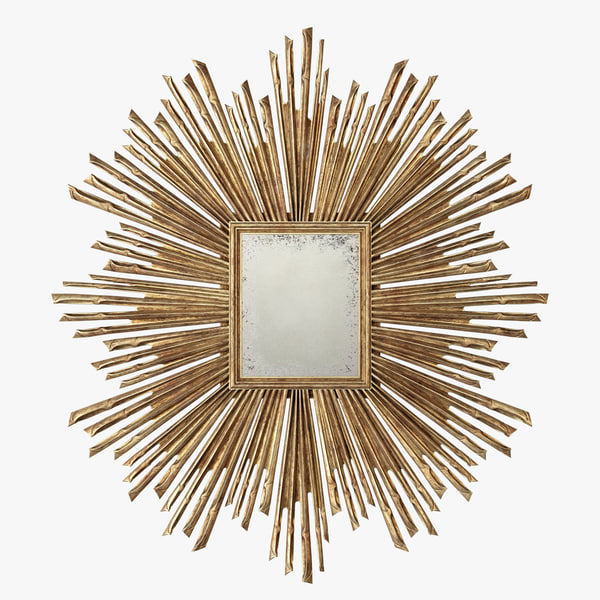 17th C Sunburst Mirrors 3d Model 17th C Sunburst Mirrors 3d Model