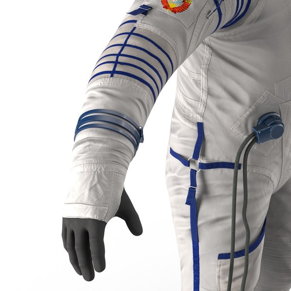 max russian astronaut wearing space suit