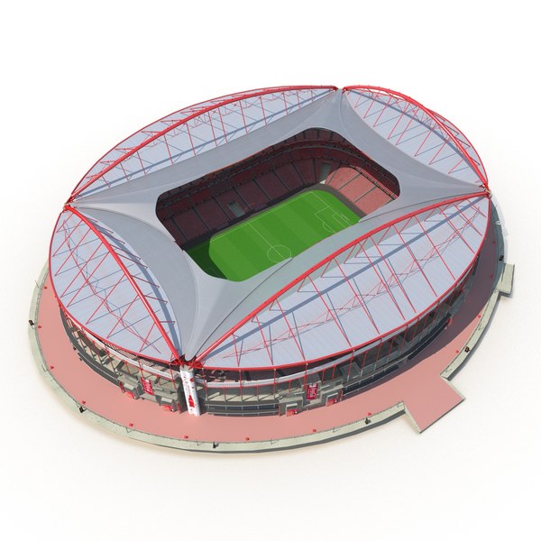 3d Model Of Stadium Estadio Da Luz