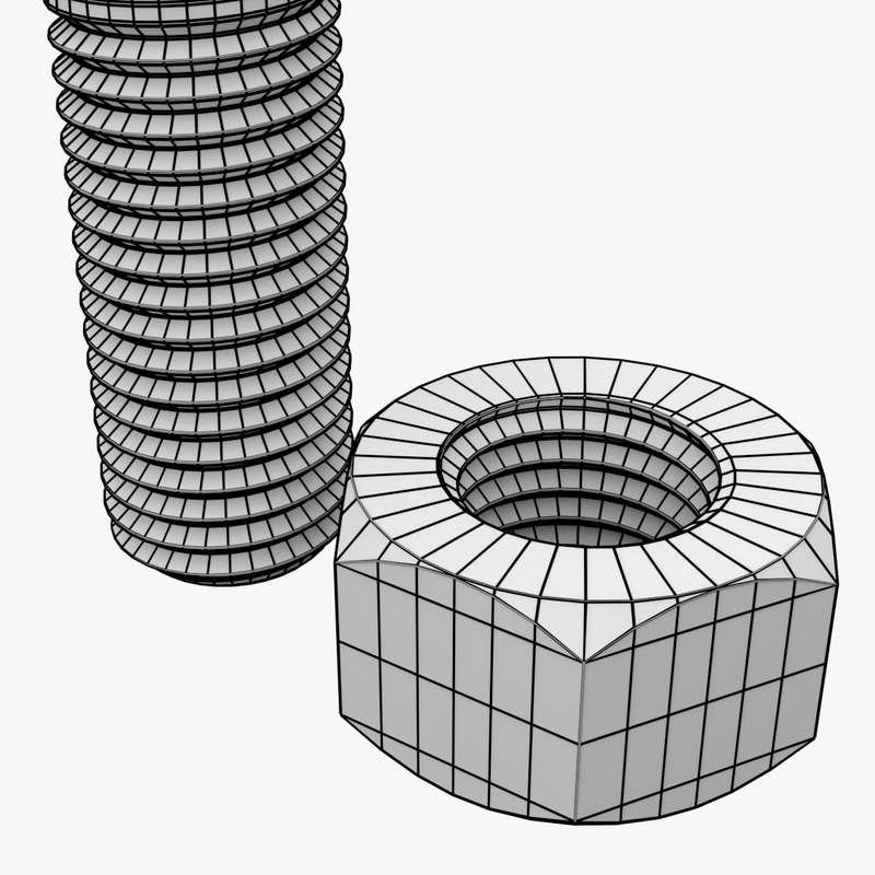 Nut Bolt Obj Free