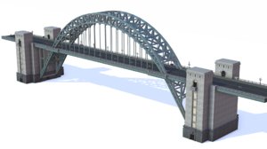 tyne bridge 3d model