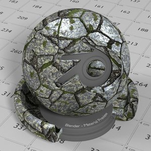 Stone Tile Granite Moss Lichen 1