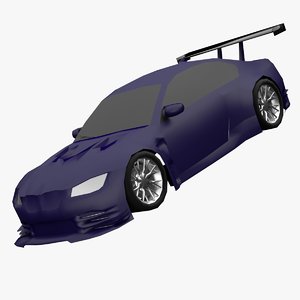 free car 3d model
