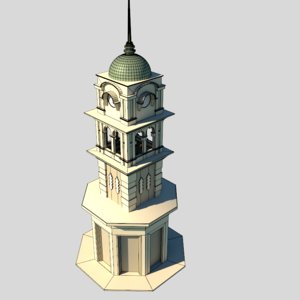 colonial clock tower 3ds free