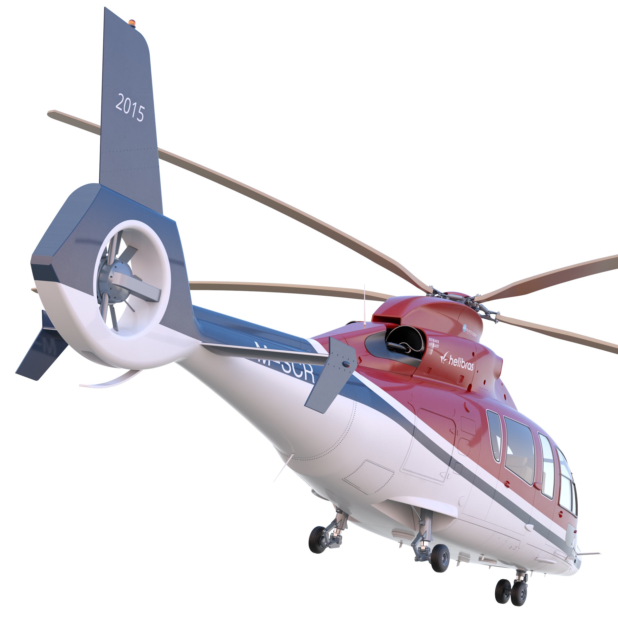 3d eurocopter ec155