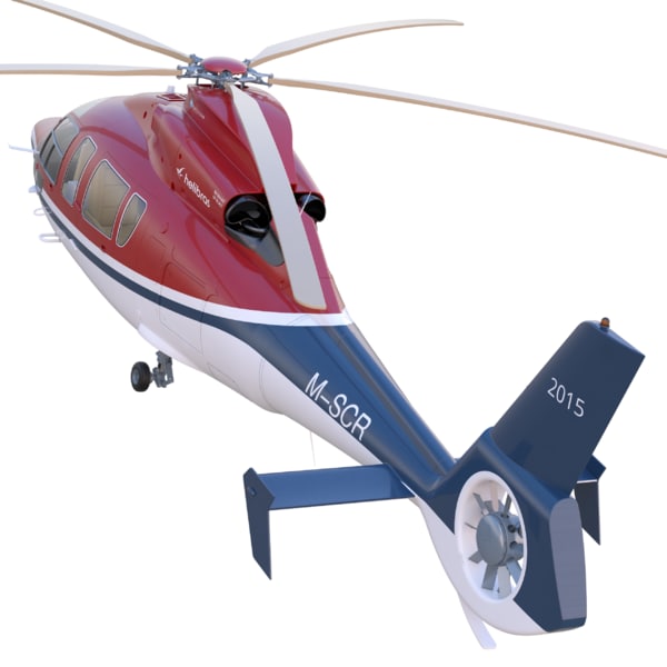 3d eurocopter ec155