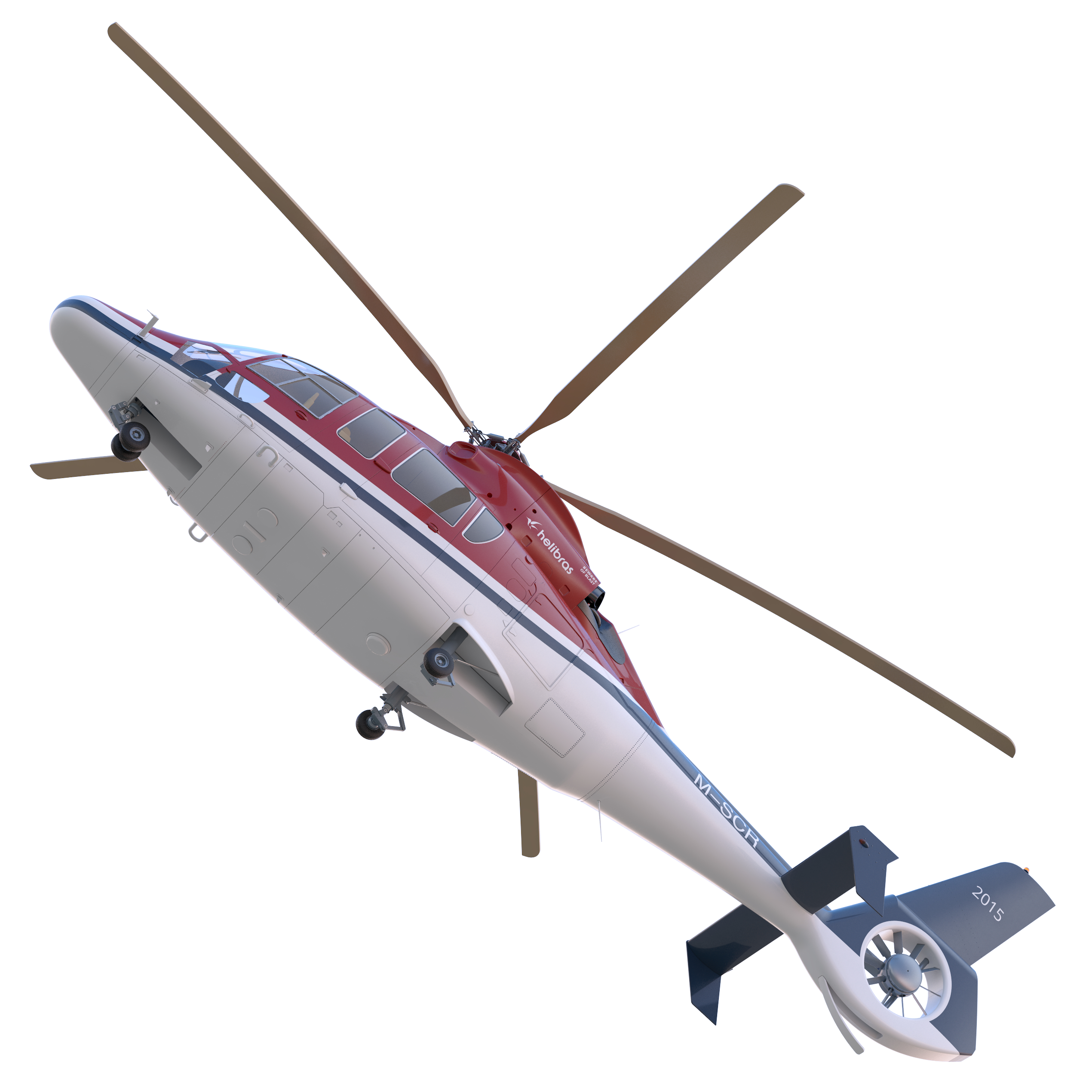 3d eurocopter ec155