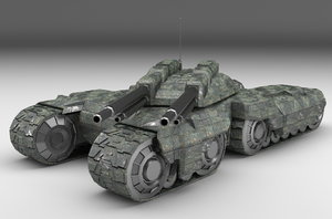 tank 3d 3ds