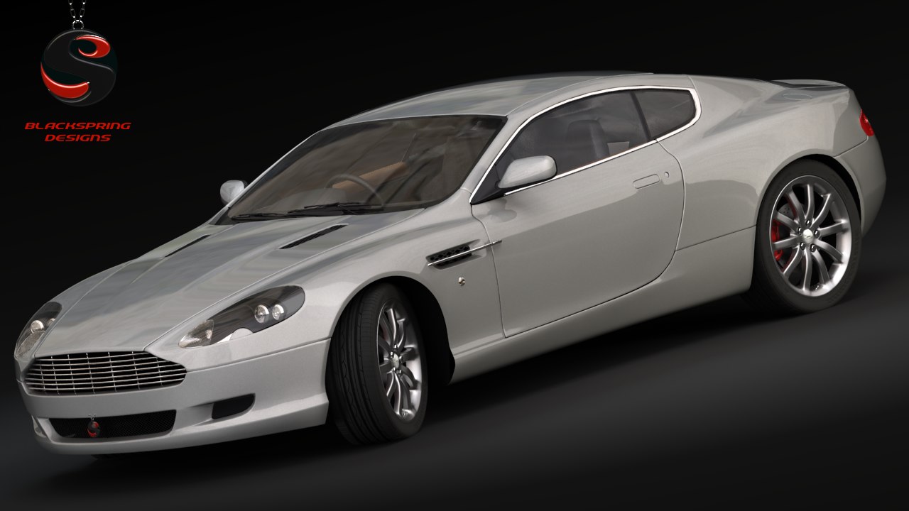 3d aston martin db9 2005