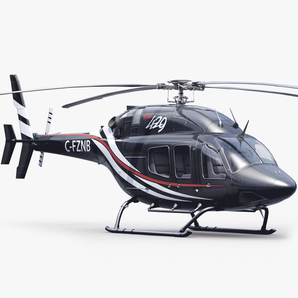 3d max bell 429 black