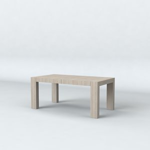 table kaspian 3d model
