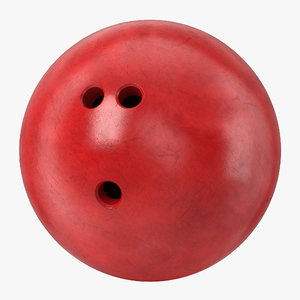 bowling ball red max