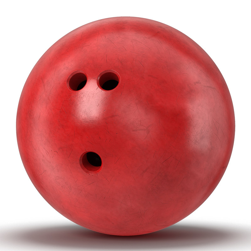 bowling ball red max
