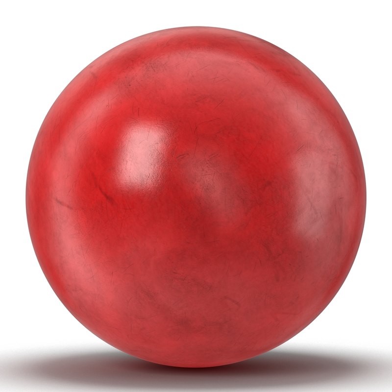 bowling ball red max