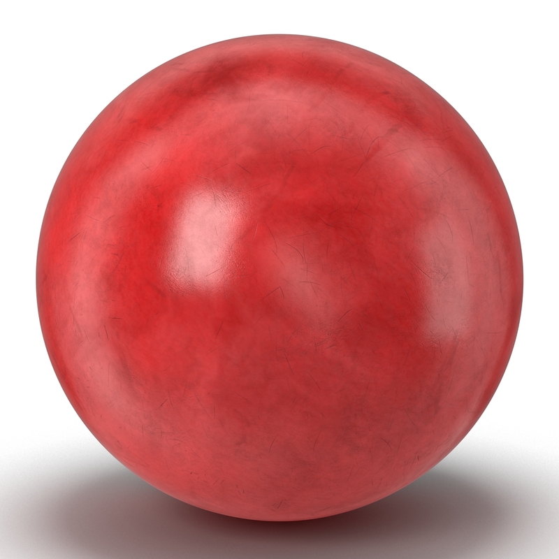 bowling ball red max