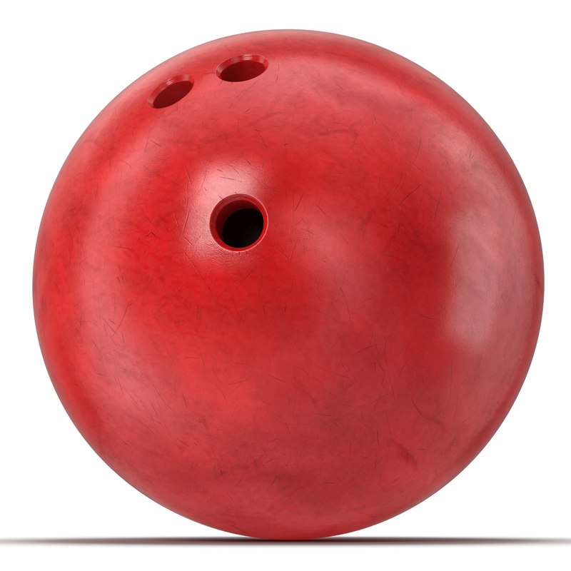 bowling ball red max
